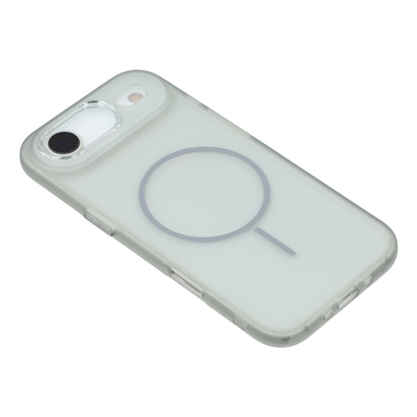 Mobilskal till iPhone Air MagSafe med Glitter Lins Frame - Grå