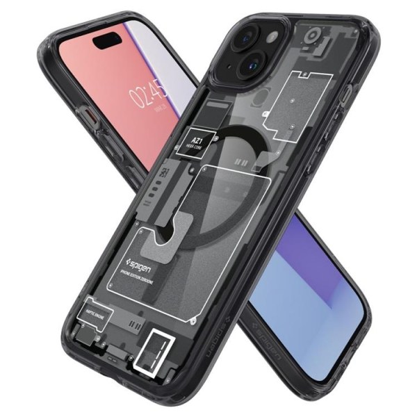 Spigen iPhone 15 Plus Mobilskal Magsafe Ultra Hybrid - Zero One