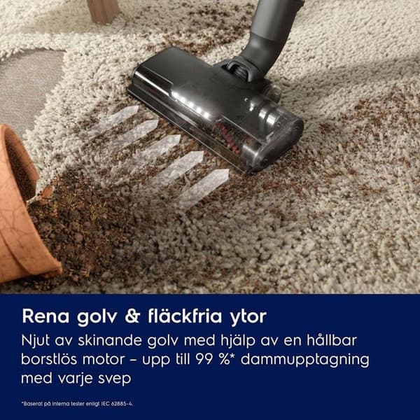 Electrolux Skaftdammsugare EP61AB21UG Urban - Grå Grå