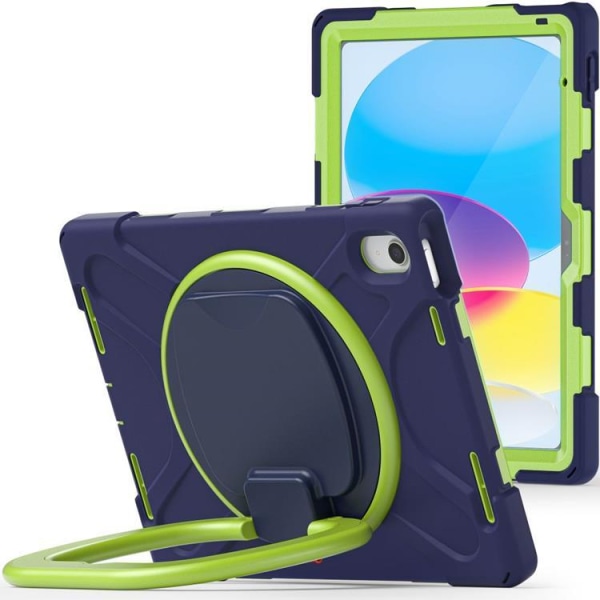 Tech-Protect iPad 10.9 (2022) Case X-Armored - Navy/Lime