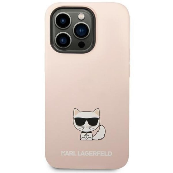 Karl Lagerfeld iPhone 14 Pro Max -kuori Silicone Choupette Body