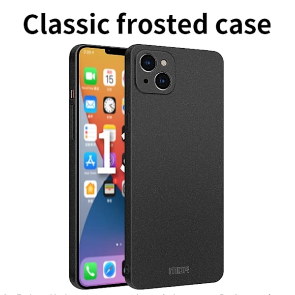 Mofi iPhone 15 Plus Mobilskal - Svart Svart