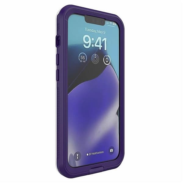 Mobilskal till iPhone 15 IP68 Vattentätt - Lila Lila