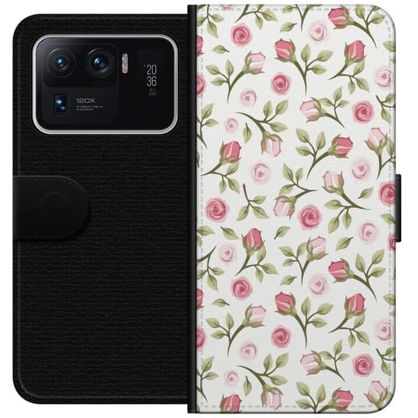 Plånboksfodral till Xiaomi Mi 11 Ultra med Blommigt