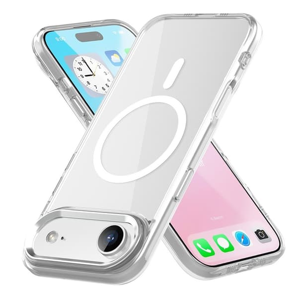 Mobilskal till iPhone Air MagSafe TPU+PC - Transparent Transparent
