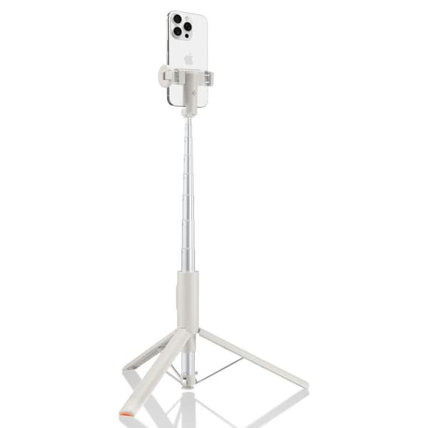 Spigen Selfie Stick Stativ Bluetooth S541W - Hvid Vit