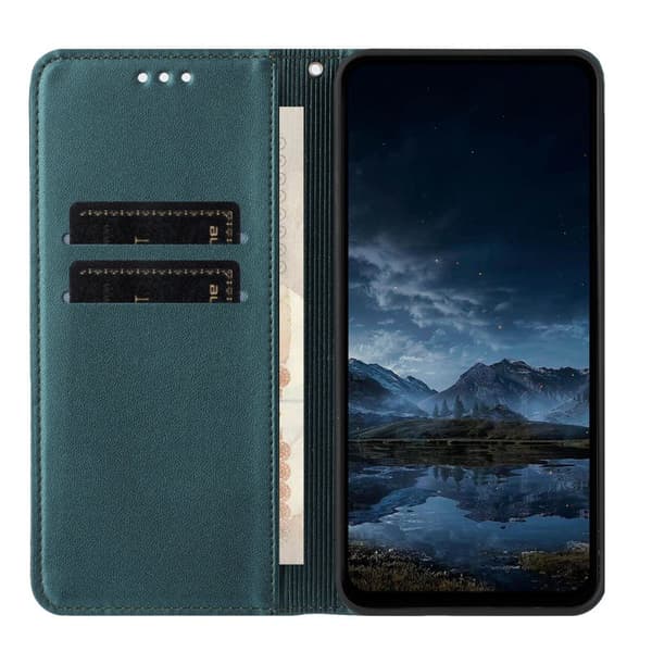 Plånboksfodral för Samsung Galaxy S26 Konstläder Ställ - Grön