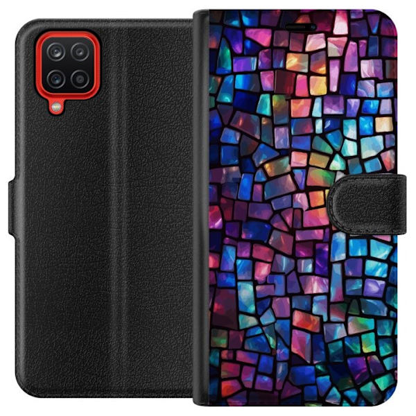 Plånboksfodral till Samsung Galaxy A12 med Disco