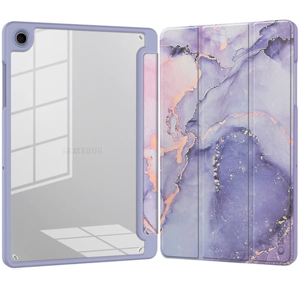 Tech-Protect Galaxy Tab A9 Fodral Hybrid Lila