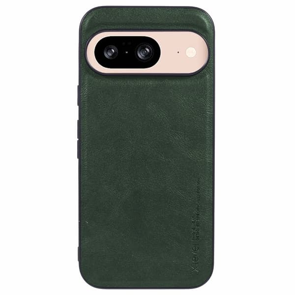 X-LEVEL Bojue-3 Mobilskal till Google Pixel 9 Pro XL PU Läder - Grön