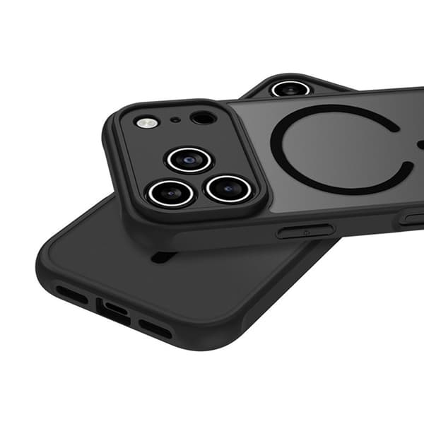 Mobilskal till iPhone 17 Pro Max MagSafe Matte Skin-Touch - Svart Svart