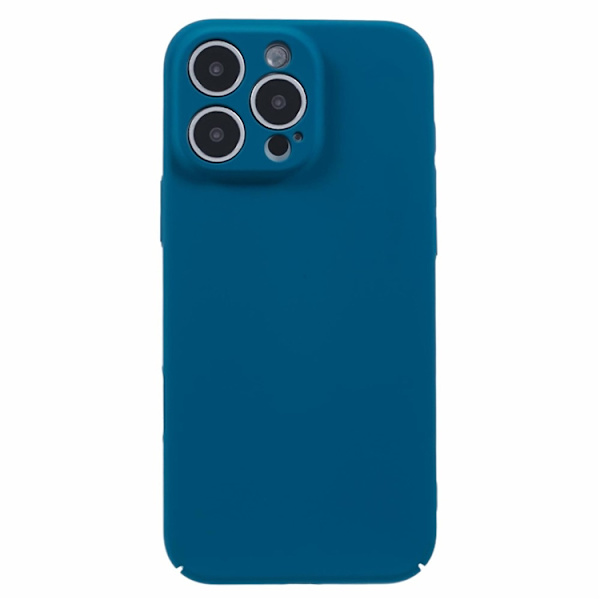 Mobilskal till iPhone 16 Pro Max Skin-Touch Rubberized PC - Blå Blå