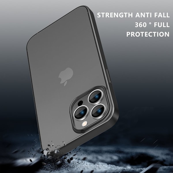 X-LEVEL Mobilskal till iPhone 14 Pro Nature Color Silver Anti-fall