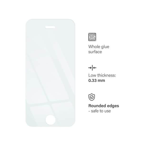 Blue Star Karkaistu lasinen näytönsuoja Apple iPhone 5/5S:lle