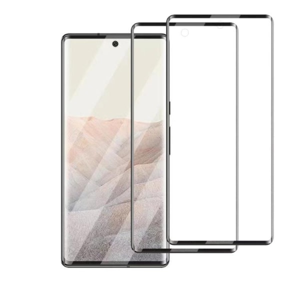 [2-PACK] Google Pixel 8 Härdat Glas Skärmskydd - Svart