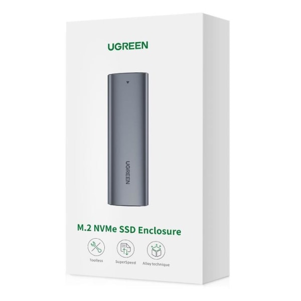 Ugreen M.2 SSD Super Speed ​​​​USB 3.2 Gen 2 Drive USB-C -kaapeli