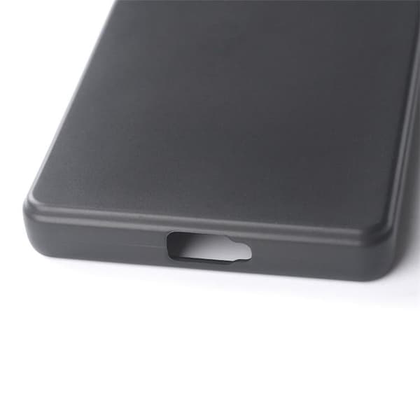 Sony Xperia 5 V Mobilskal Anti-Scratch TPU - Sort Svart