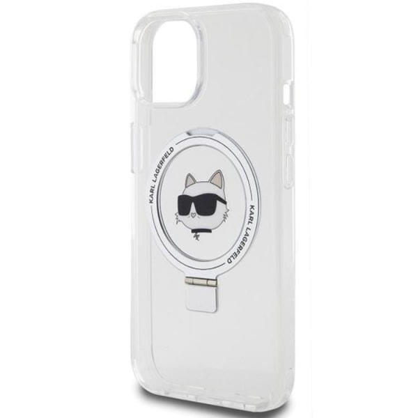 KARL LAGERFELD iPhone 15 Mobilcover MagSafe Ring stander