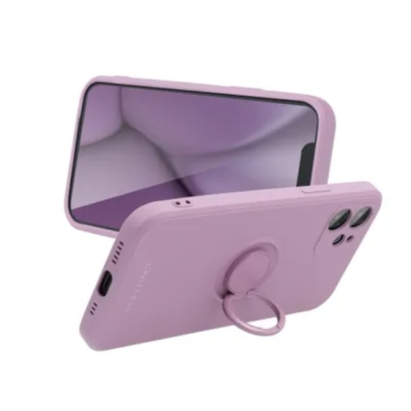 Roar iPhone 15 Pro Max Mobilskal Ringhållare Amber - Lila