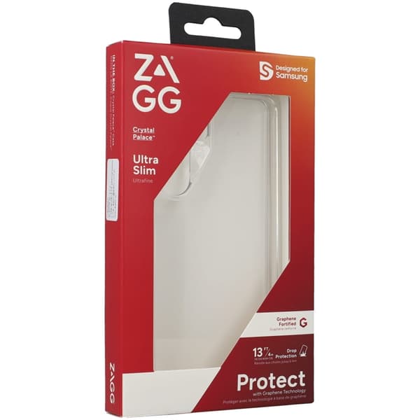 ZAGG Mobilskal till Galaxy S24 Plus Crystal Palace - Transparent Svart