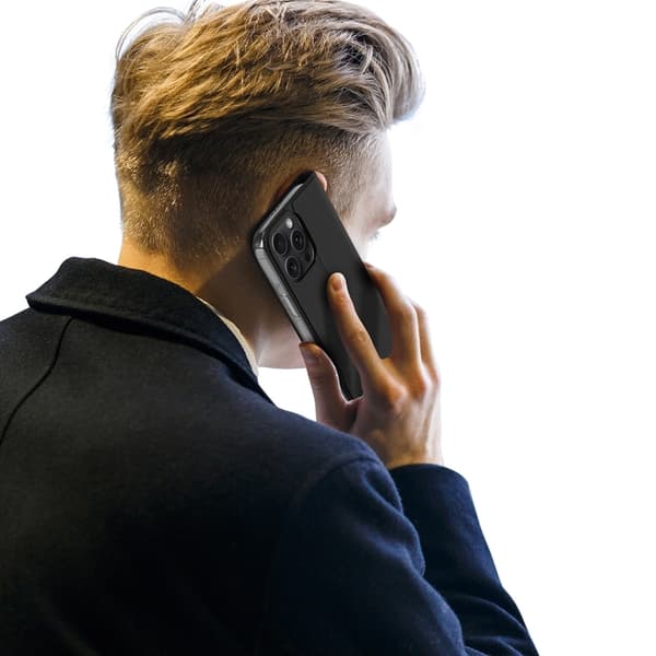 DUX DUCIS Skin Pro iPhone 16 Pro Pung Taske PU Læder - Sort Black