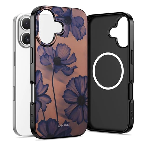 Tech-Protect telefonetui til iPhone 17 Magsafe Lamano - Velvet Night Lila