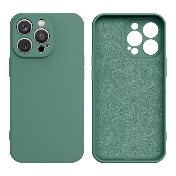iPhone 14 Plus Skal Silicone - Grön