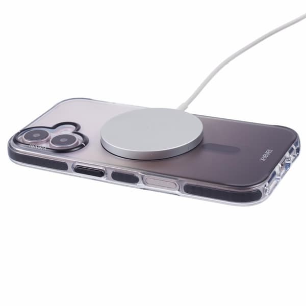 X-LEVEL Mobilskal till iPhone 16 MagSafe TPU Gradient Svart