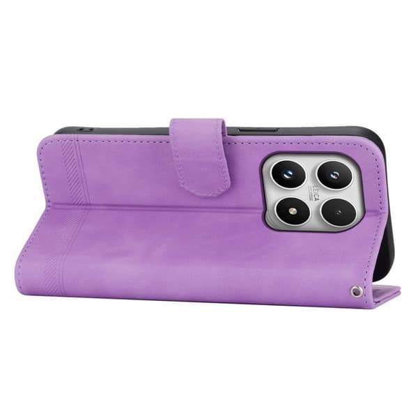 DIERFENG DF-03 för Xiaomi 17 Plånboksfodral Konstläder - Lila