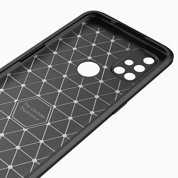 Carbon Fiber Mobilskal till Oneplus Nord N10 5G - Svart Svart