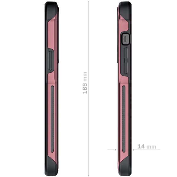 Ghostek Atomic Slim MagSafe Skal iPhone 13 Pro Max - Rosa Rosa