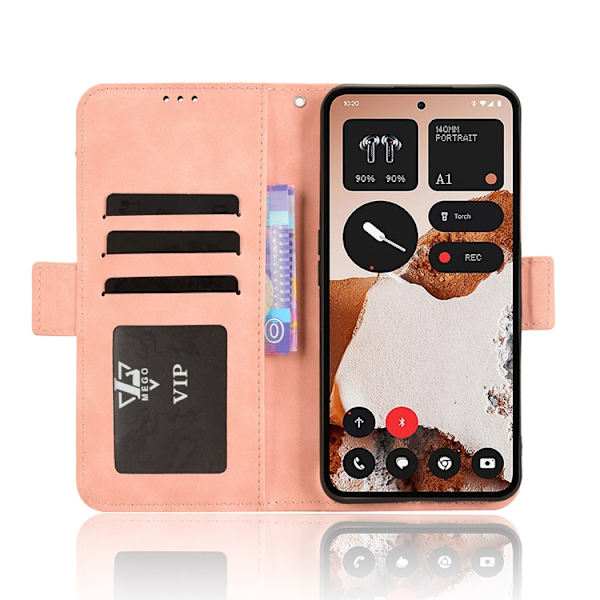 Nothing CMF Phone 2 Pro Plånboksfodral Magnetisk Closure - Rosa Rosa
