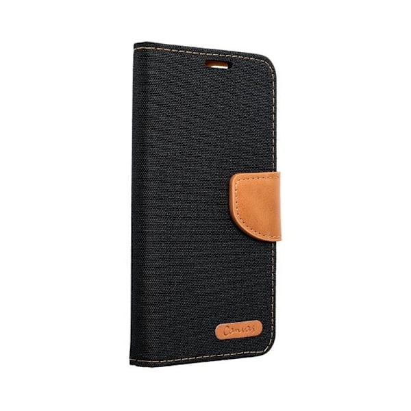 Xiaomi Redmi Note 12 5G Plånboksfodral Canvas - Svart