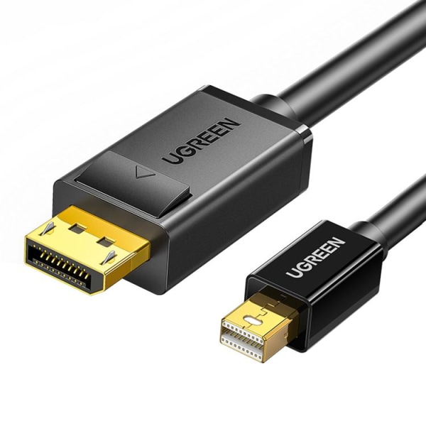 Ugreen DisplayPort til Mini DisplayPort Kabel 1,5m - Sort