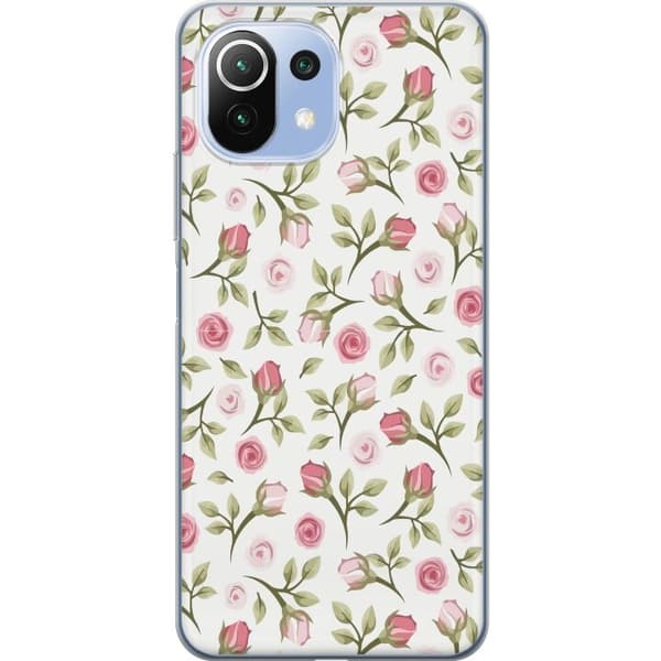 Mobilskal till Xiaomi 11 Lite 5G NE med Blommigt