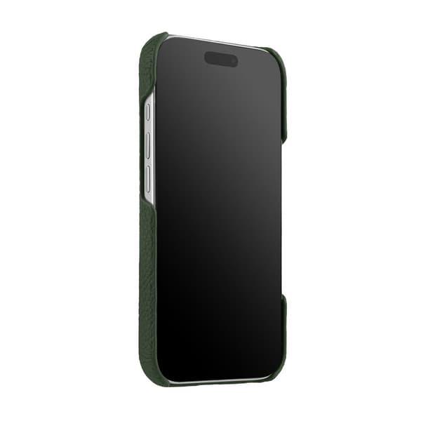 MELKCO Mobilskal till iPhone 17 Pro Äkta Läder PC Magsafe - Grön