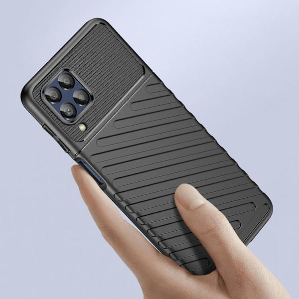 Galaxy M53 5G Taske Thunder Armored Fleksibel - Sort Black