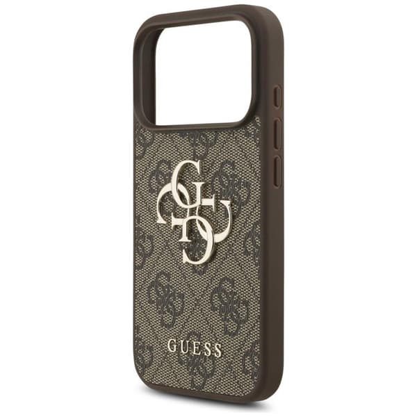 Guess Mobilskal till iPhone 17 Pro 4G Big Logo - Brun Brun
