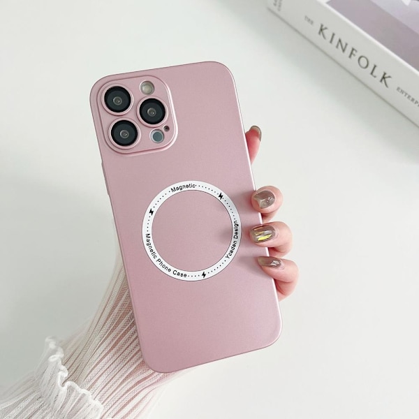 iPhone 14 Pro Max Skal Magsafe Ultra Thin - Rosa