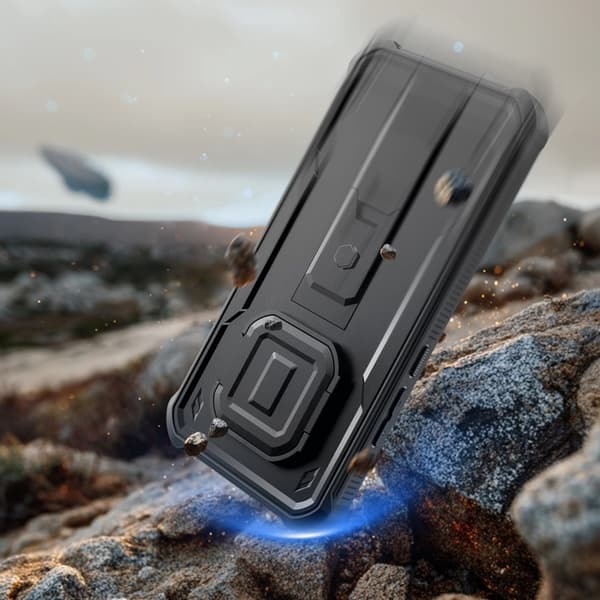 Tech-Protect Mobilskal För Xiaomi Redmi Note 15 Pro 5G Kevlar Cam Plus 2-Set Svart