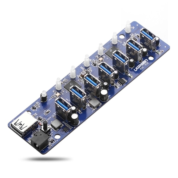 Ugreen 7in1 USB-A Mutifunctional Hub - Svart