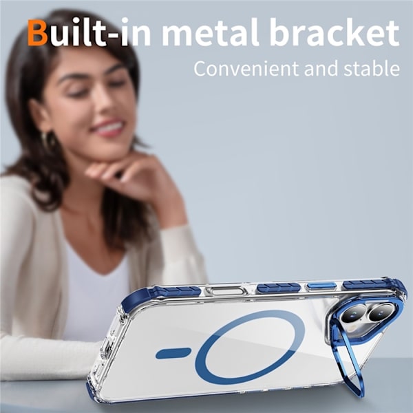 Mobilskal till iPhone 17 MagSafe Kickstand - Blå Blå
