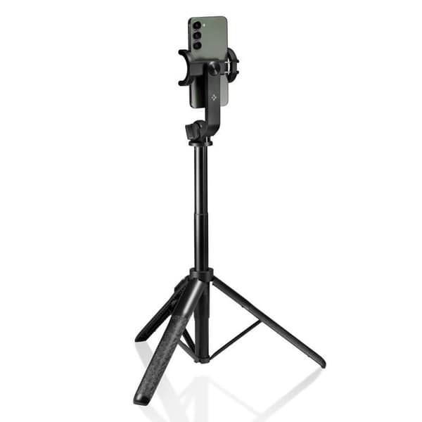 Spigen Bluetooth Selfie Stick Tripod - Sort Svart
