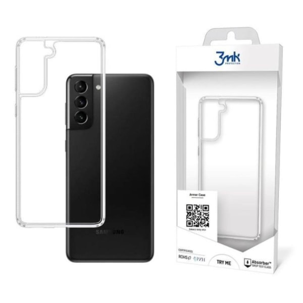 3mk Galaxy S21 FE Mobile Cover AS Armor - läpinäkyvä