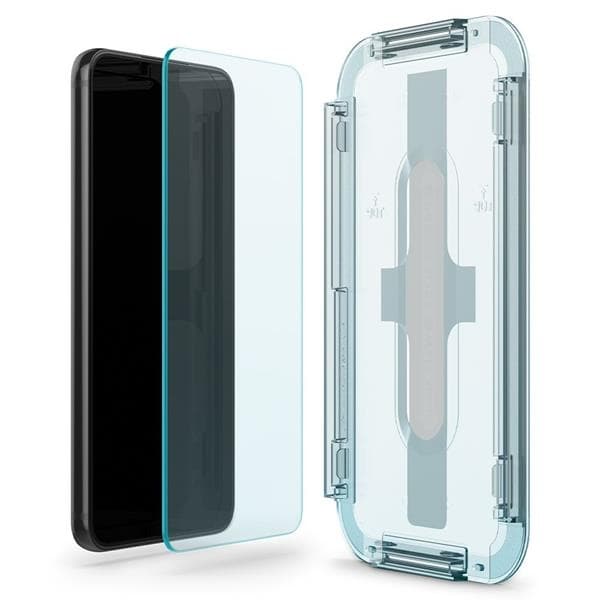 Spigen EZ-FIT Härdat Glas Skärmskydd 2-Pack Galaxy S22 Transparent