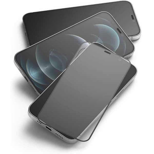 HOFI [2-pakke] iPhone 16 Pro skærmbeskytter i hærdet glas Pro Plus Black