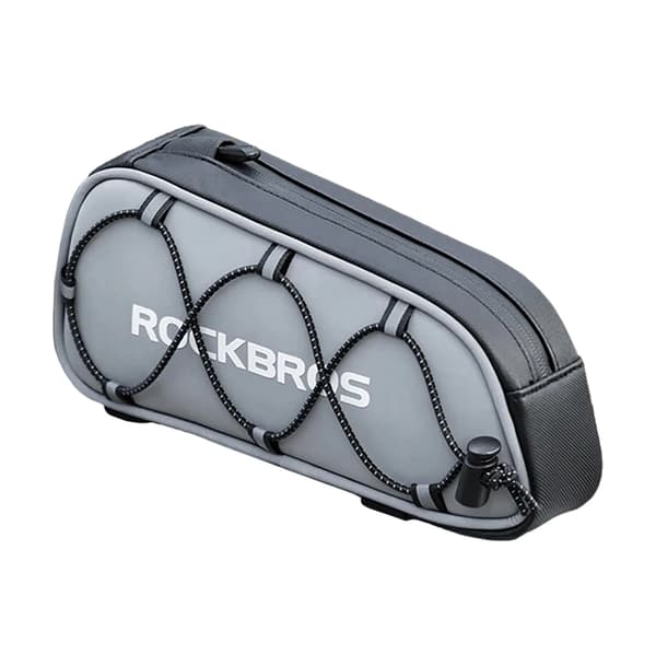 Rockbros Cykeltaske til Ramme 0,9 L 3012010901 - Sølv Silver