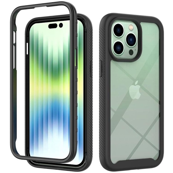 iPhone 14 Pro Skal Shockproof Acrylic - Svart Svart