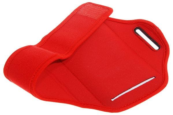 Neopreeninen urheiluranneke (punainen) Red