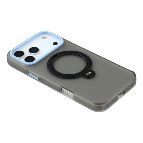 KIGC Mobilskal till iPhone 17 Pro Rotating Kickstand - Svart Svart
